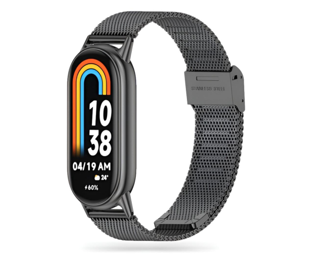 TECH-PROTECT Milaneseband do Xiaomi Mi Band 8 / 8 NFC / 9 black - 1210417 - zdjęcie